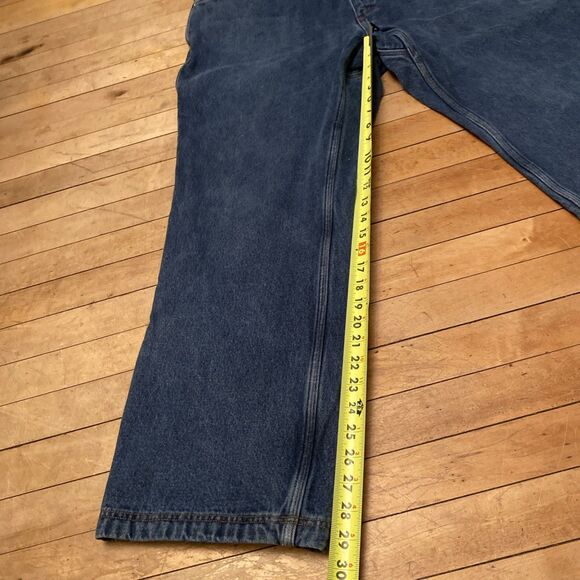 Duluth Trading Company Jeans Men’s Size 40x30 Medium Wash Relaxed Fit Flannel - Picture 6 of 15